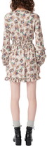Thumbnail for your product : Maje Floral Long Sleeve Dress