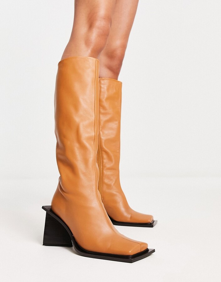 Topshop Leather Boots | Shop The Largest Collection | ShopStyle