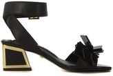 Thumbnail for your product : Kat Maconie Sandalo Tacco Gina In Pelle Nera