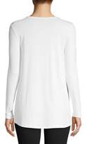 Thumbnail for your product : Lord & Taylor Long Sleeve Swing Tee