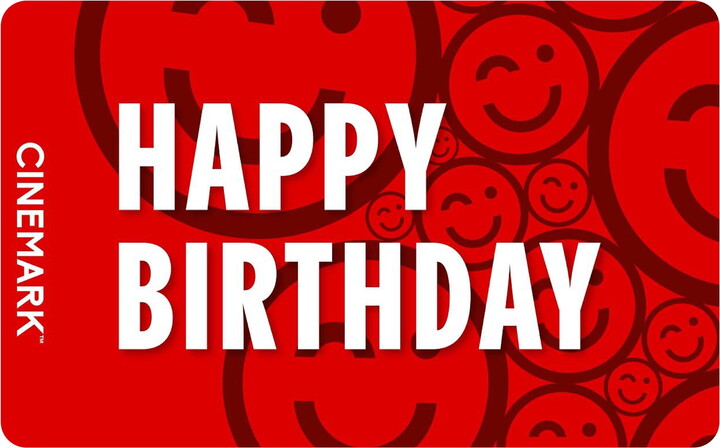Cinemark $50 Birthday eGift Card [Email Delivery]