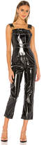 Thumbnail for your product : superdown Molly Faux Leather Overall