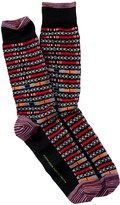 Thumbnail for your product : Robert Graham Tintoretto Crew Socks