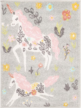 Whimsy Gray Area Rug