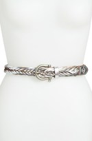 Thumbnail for your product : Sperry Twist Braid Leather Belt