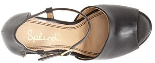 Splendid 'Davie' Leather Ankle Strap Wedge Sandal (Women)