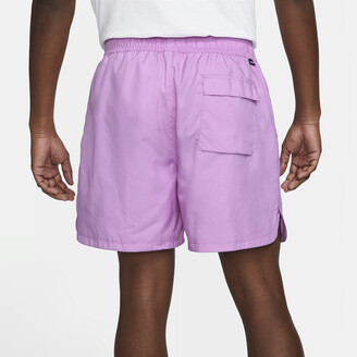 nike woven flow shorts purple