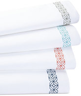 Thumbnail for your product : Trina Turk Trellis Block Embroidered Queen Sheet Set