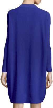 Eileen Fisher Long-Sleeve Silk Dress, Petite