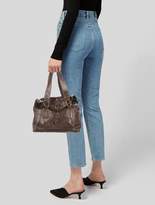 Thumbnail for your product : Henry Beguelin Embossed Leather Shoulder Bag