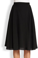 Thumbnail for your product : Piazza Sempione Silk Full Skirt