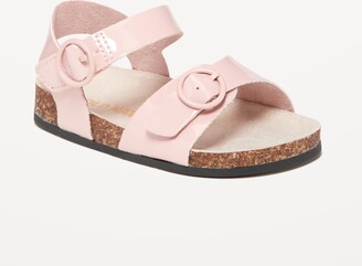 Old Navy Faux-Leather Double-Buckle Sandals for Baby