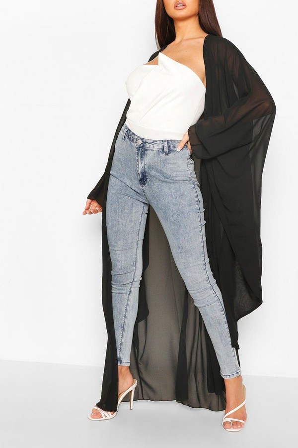 oversized maxi kimono