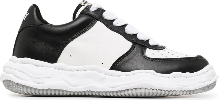 Maison Mihara Yasuhiro Wayne two-tone leather sneakers