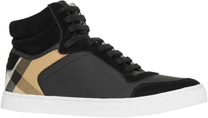 burberry high top trainers