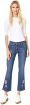 Thumbnail for your product : Stella McCartney Skinny Crop Kick Flare Jeans