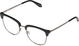 Thumbnail for your product : Quay Evasive 46mm Small Square Blue Light Blocking Glasses