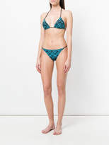 Thumbnail for your product : Missoni wavy print bikini set