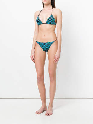 Missoni wavy print bikini set