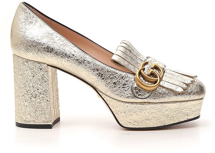 Gucci Gold Shoes For Women | Shop the 
