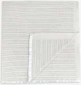 white company cellular blanket