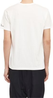 Yohji Yamamoto Self-Portrait Jersey T-shirt-White