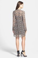Thumbnail for your product : Vince Camuto 'Ditsy Floral' Print Split Neck Dress