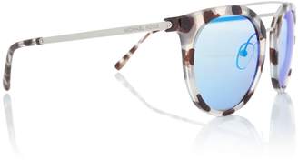 Michael Kors Silver MK2056 Ila Round Sunglasses