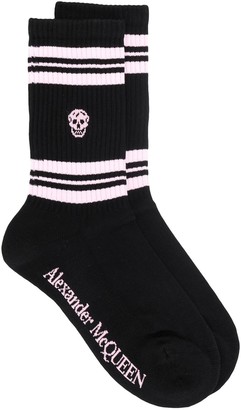 Alexander McQueen Skull Knitted Socks