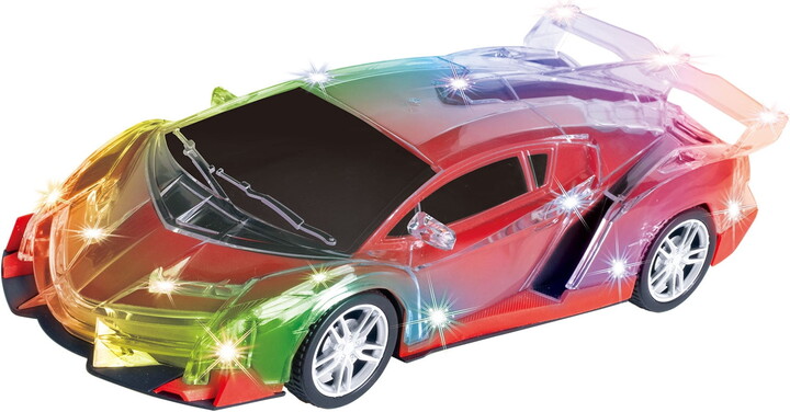 Speed Racers Light Up RC Car with Flashing LED Light