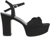 Thumbnail for your product : Office Malta Soft Knot Platform Heels Black