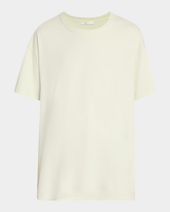 The Row Nadina Oversized Short-Sleeve Top