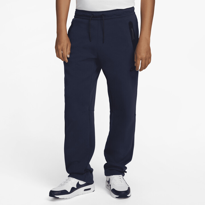 Nike Men's Sportswear Tech Fleece Pants in Blue, Size: Small
