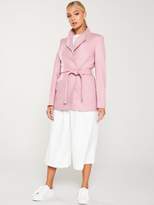 Thumbnail for your product : Ted Baker Drytaa Short Wrap Coat - Pink