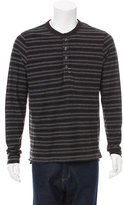 Thumbnail for your product : Billy Reid Pensacola Slipsey Striped Henley w/ Tags