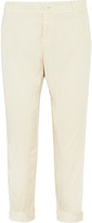 Thumbnail for your product : James Perse Brushed-twill tapered pants