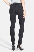 Thumbnail for your product : Mavi Jeans 'Adriana' Stretch Super Skinny Jeans (Dark Grey)
