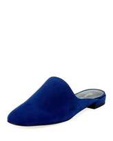 Thumbnail for your product : Stuart Weitzman Mulearky Suede Flat Mule