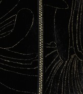 Thumbnail for your product : Chloé Embroidered velvet trousers