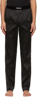 Tom Ford Black Silk Pyjama Pants