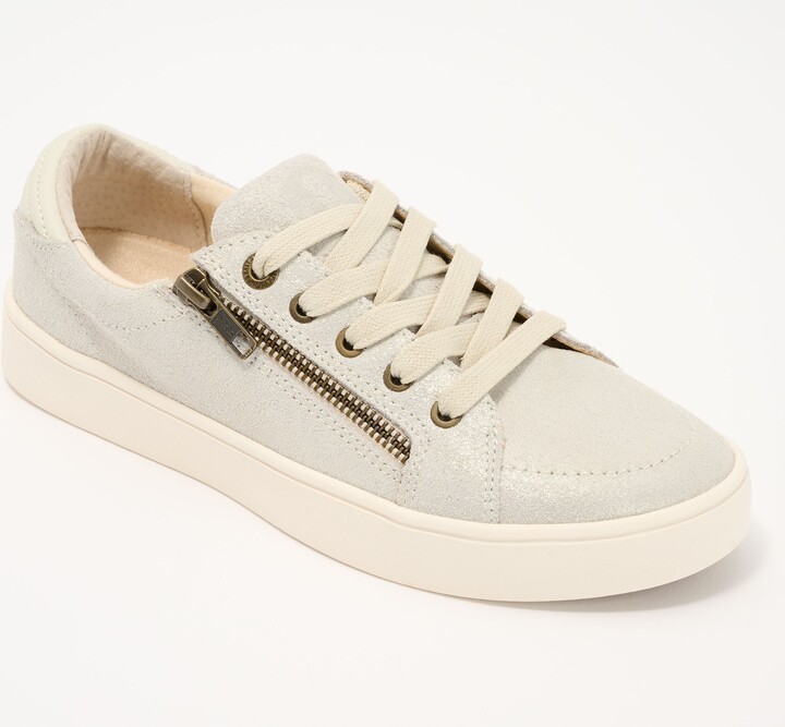 Revitalign Orthotic Suede Casual Sneaker - Wrigley