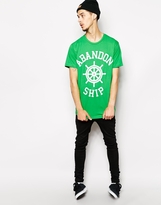 Thumbnail for your product : Abandon Ship T-Shirt with Logo Print