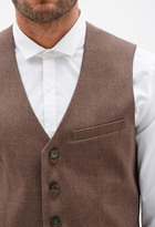 Thumbnail for your product : Forever 21 FOREVER 21+ Satin-Back Suit Vest