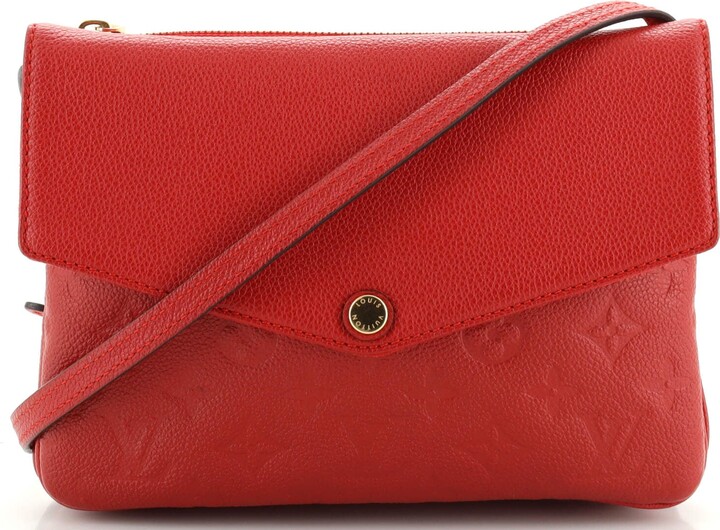 Louis Vuitton Twice Handbag Monogram Empreinte Leather - ShopStyle Shoulder  Bags