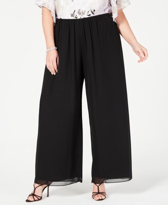 plus size evening pants