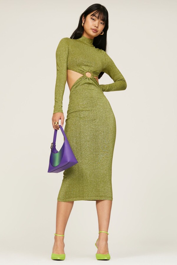 Chryssa Knit Dress Green