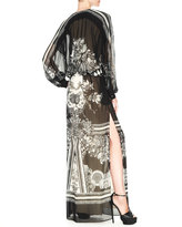 Thumbnail for your product : Roberto Cavalli Printed Maxi Caftan Dress