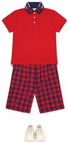 Thumbnail for your product : Gucci Children Stretch-cotton polo shirt