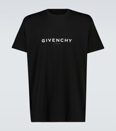 Thumbnail for your product : Givenchy Oversized logo cotton T-shirt