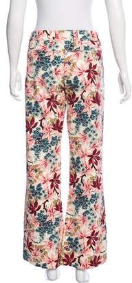 Marni Floral Wide-Leg Pants